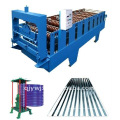 corrugated/water wave colored steel roofing cold roll forming machine with arched machine